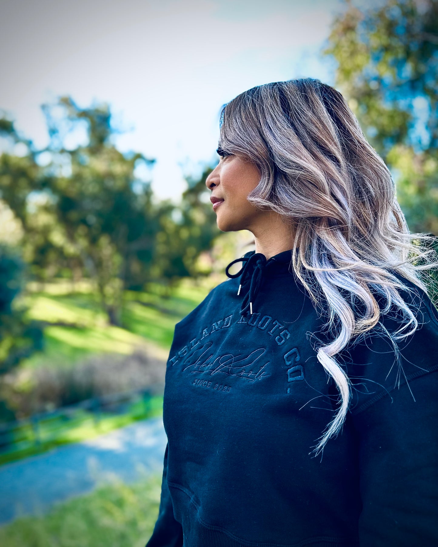 IR "The Aina" Crop Top Hoodie