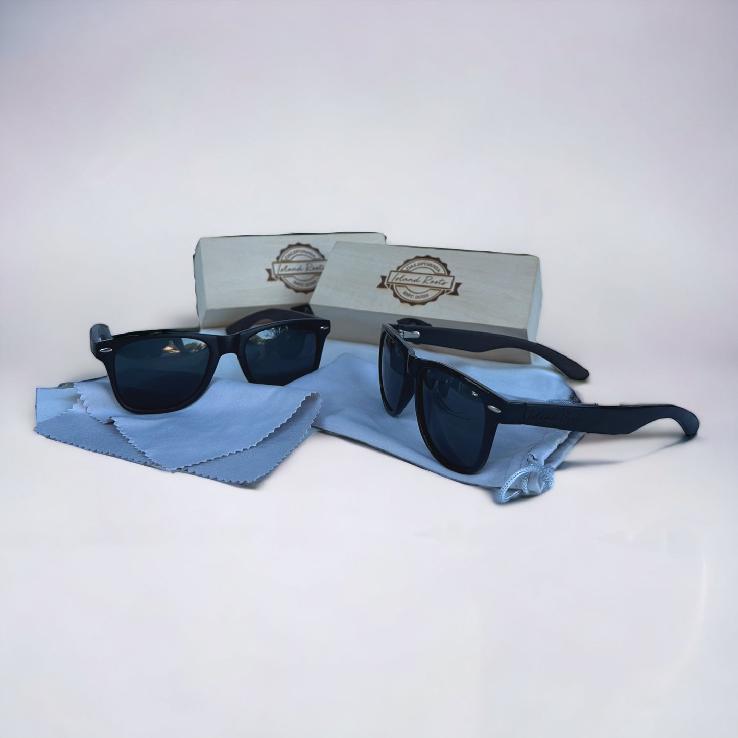 Island Roots Wood Polarized Sunglasses