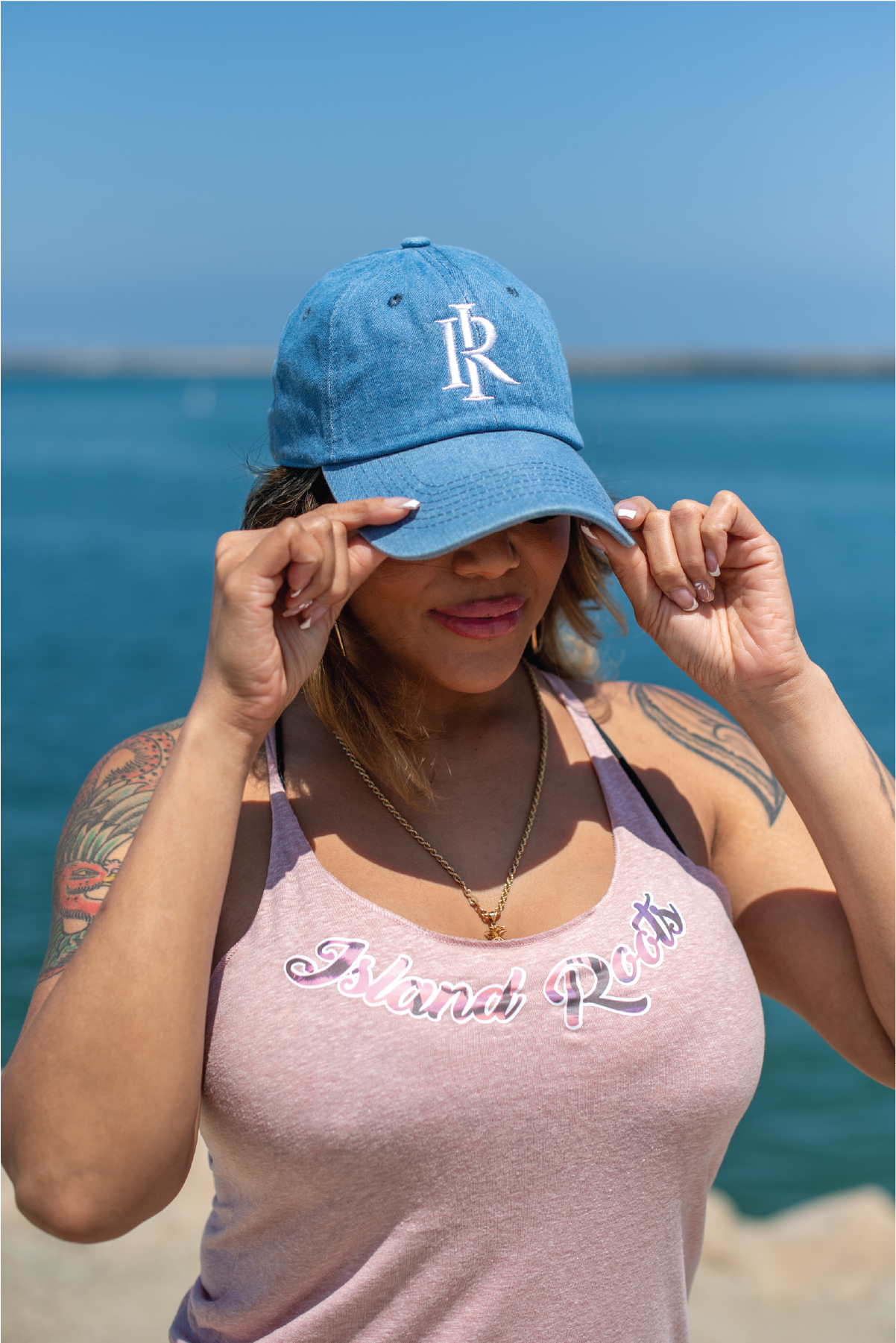 IR Denim Dad Hat