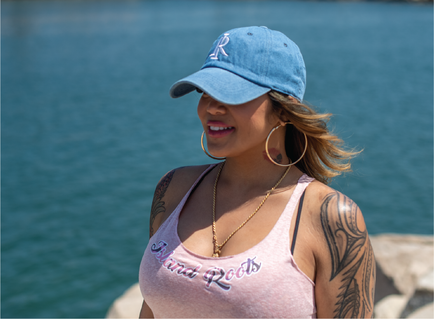 IR Denim Dad Hat