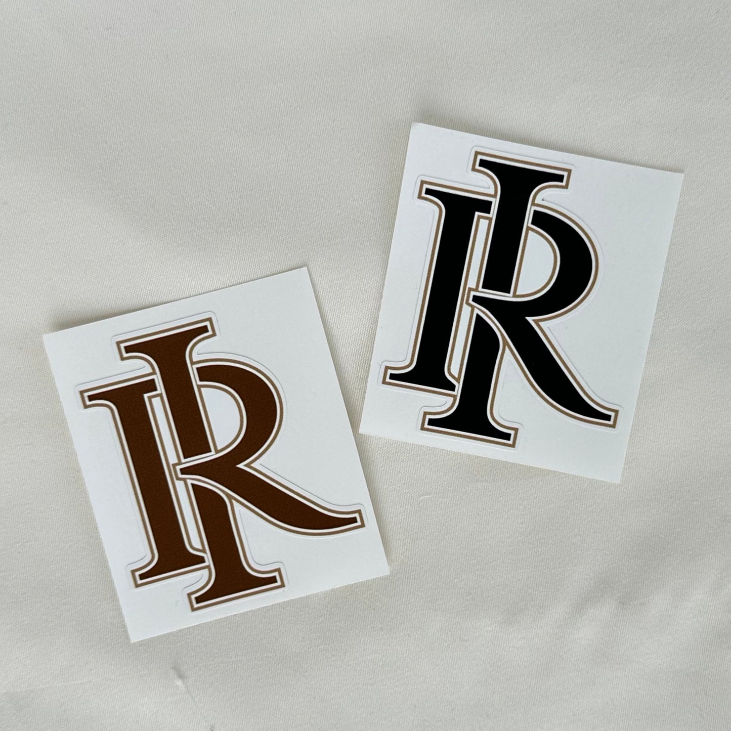 IR Monogram Slap Stickers