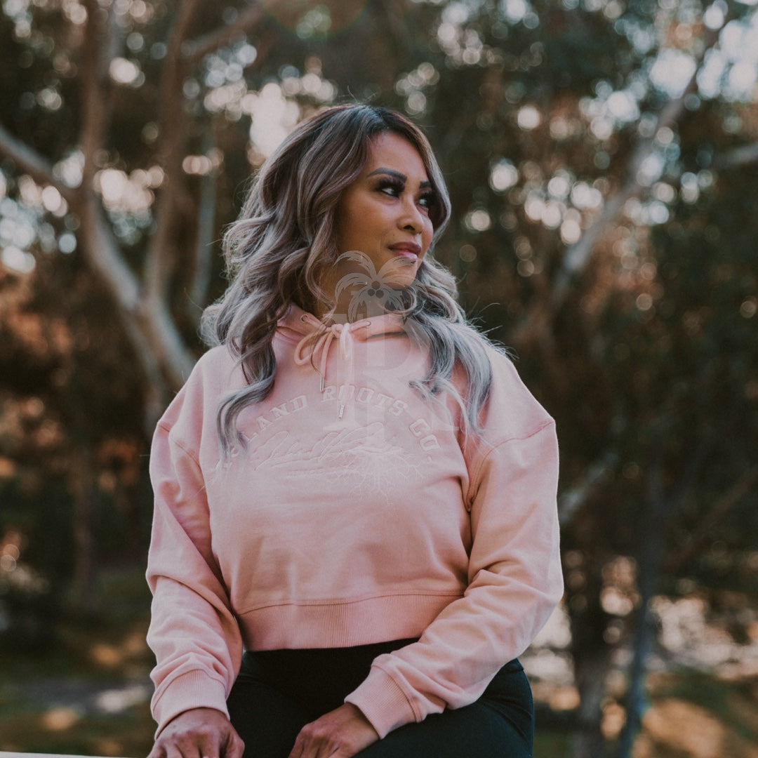 IR "The Aina" Crop Top Hoodie
