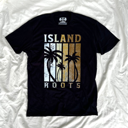 IR Stripe Palm Trees Tee
