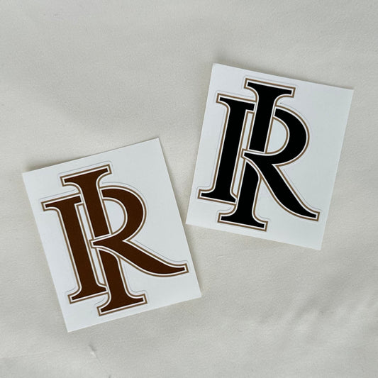 IR Monogram Slap Stickers