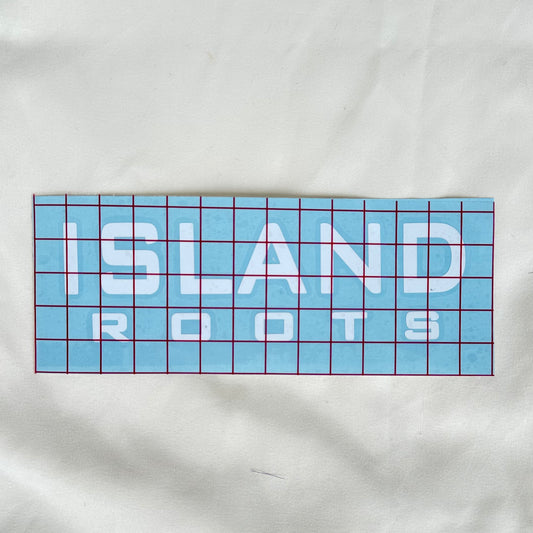 Island Roots Window Vinyl Decal